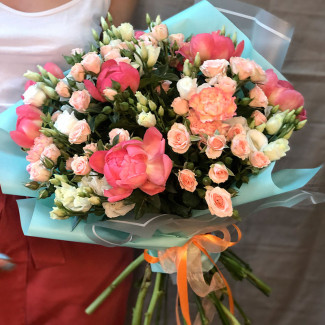 Bouquet "Coral Reef"