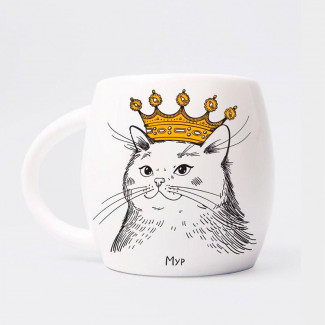 Royal Kitty mug
