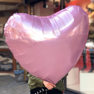 Huge ball pink heart photo
