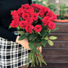 25 red roses foto