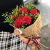 7 red roses foto