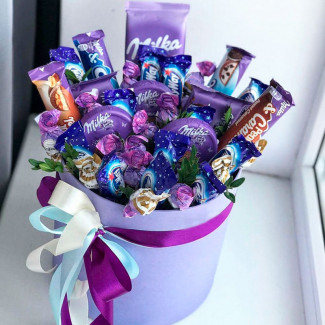 Milka chocolate box photo