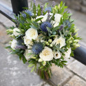 Bridal Bouquet with Eringium