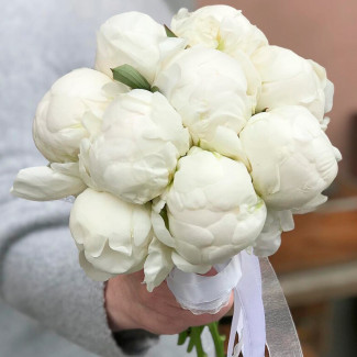 Bridal Bouquet of White...