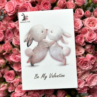 Postcard "Valentine's Bunnies"