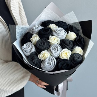 Bouquet of Socks and Roses