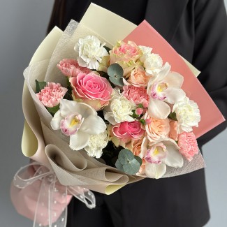 Bouquet "Pink Gradient"