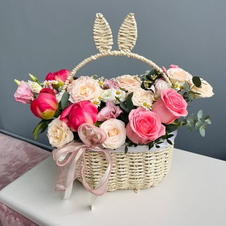 Basket "Spring Bunny"
