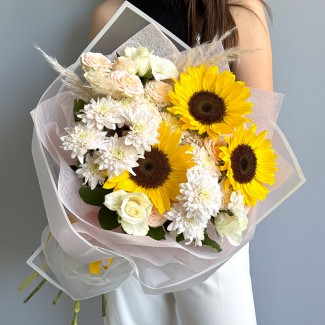 Bouquet "Sunny Flare"
