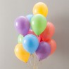 Разноцветные воздушные шарики фото