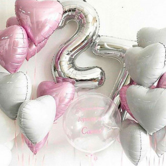 baloane cifre pentru ziua de naștere fotografie