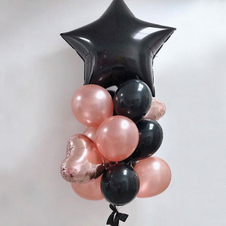 Bouquet of Balloons "Black...